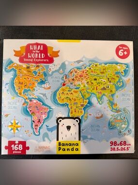 What in the World Young Explorers Jigsaw Puzzle - Multicolor